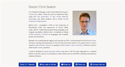 Desktop Screenshot of chrisseaton.com